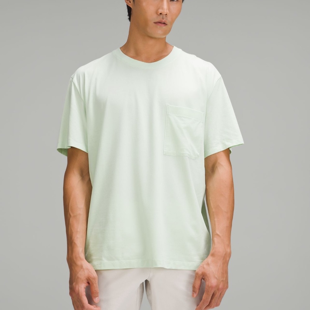 New Men’s Lululemon Fundamental Oversized T Shirt XL Kohlrabi Green